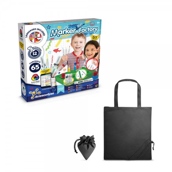 DIY Pen Factory Kit II. Kit educativo fornito con una borsa regalo pieghevole in 190T