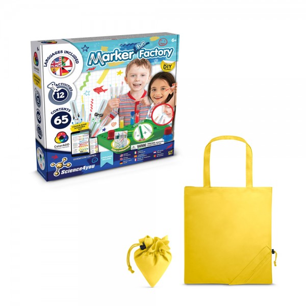 DIY Pen Factory Kit II. Kit educativo fornito con una borsa regalo pieghevole in 190T