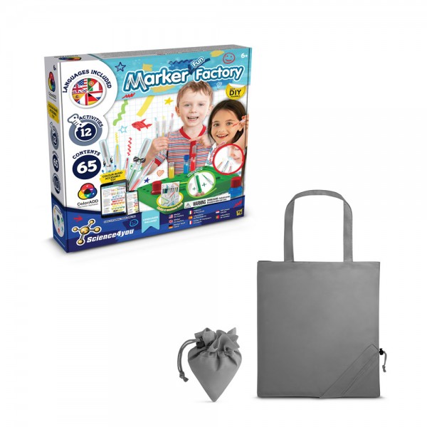 DIY Pen Factory Kit II. Kit educativo fornito con una borsa regalo pieghevole in 190T