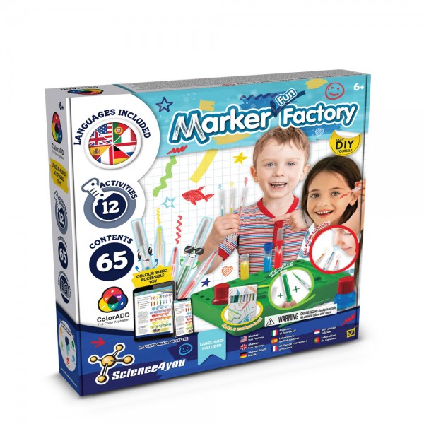 DIY Pen Factory Kit II. Kit educativo fornito con una borsa regalo pieghevole in 190T
