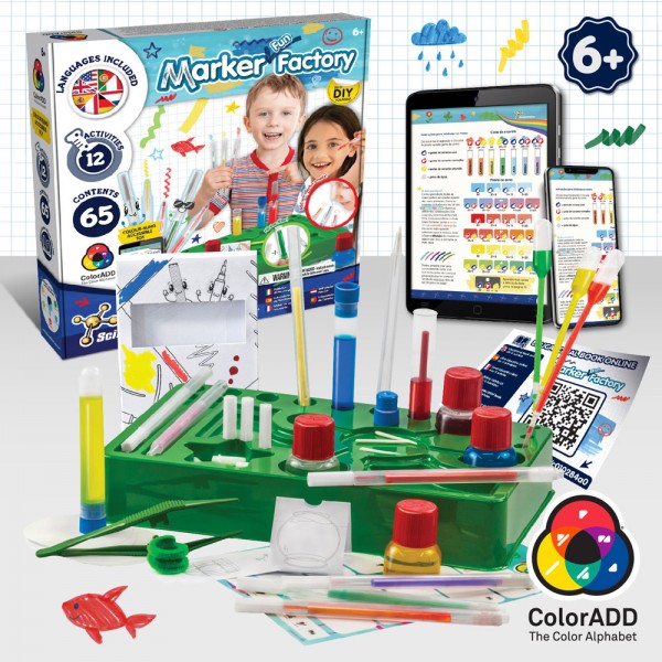 DIY Pen Factory Kit II. Kit educativo fornito con una borsa regalo pieghevole in 190T
