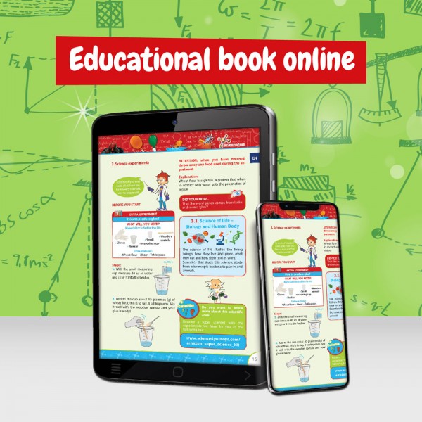 6 in 1 Super Science Kit I. Giocattolo educativo per bambini