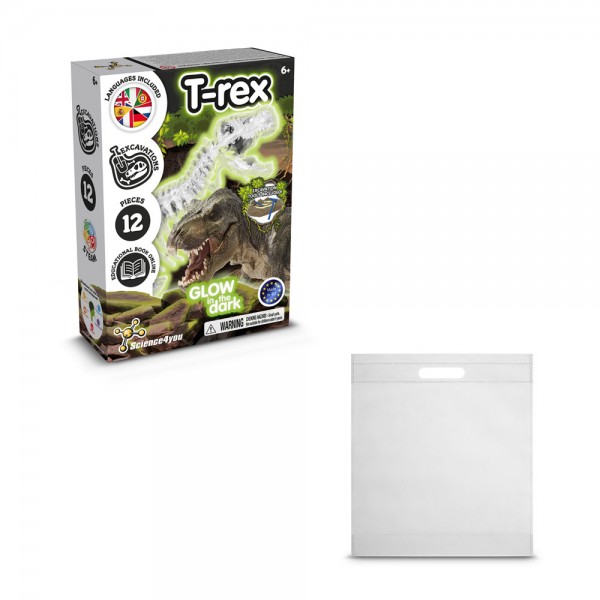 Fossil Excavation Kit IV. Gioco educativo fornito con un sacchetto regalo in tessuto non tessuto (80 g/m²)