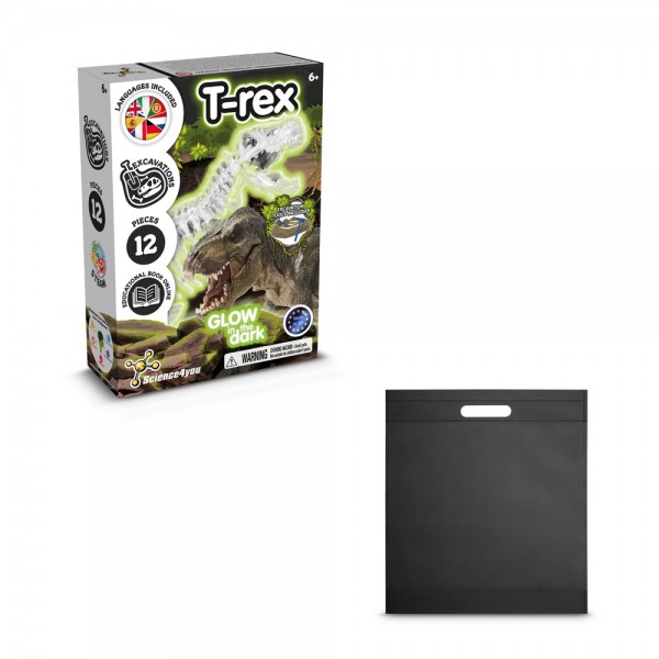 Fossil Excavation Kit IV. Gioco educativo fornito con un sacchetto regalo in tessuto non tessuto (80 g/m²)