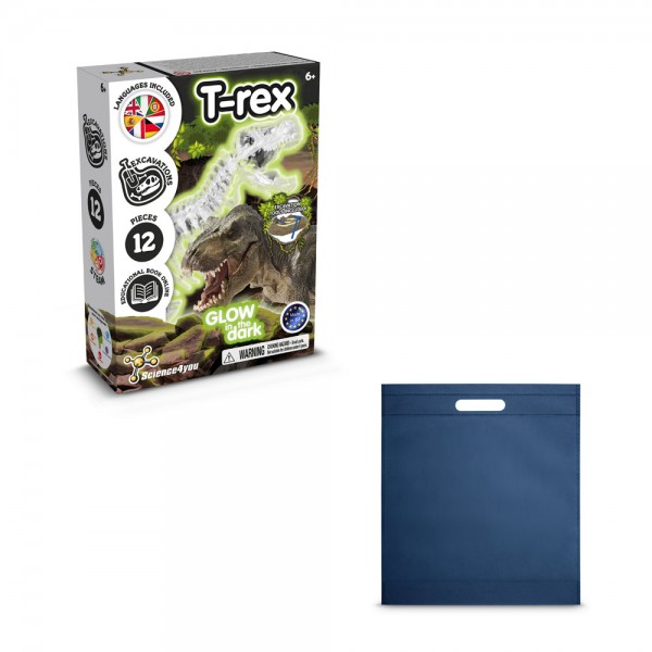 Fossil Excavation Kit IV. Gioco educativo fornito con un sacchetto regalo in tessuto non tessuto (80 g/m²)