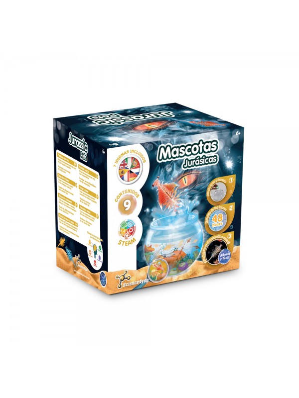 Jurassic Pets Kit III. Gioco educativo fornito con un sacchetto regalo in carta kraft (90 g/m²)