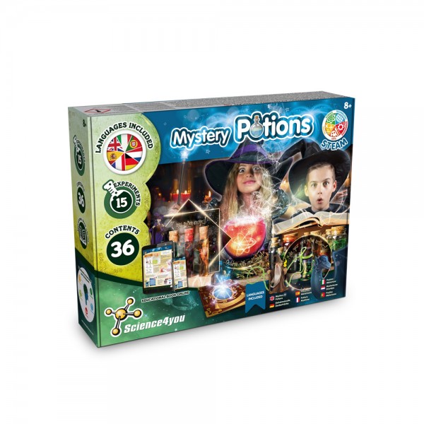 Mystery Potions Kit II. Kit educativo fornito con un sacchetto regalo in carta kraft (100 g/m²)