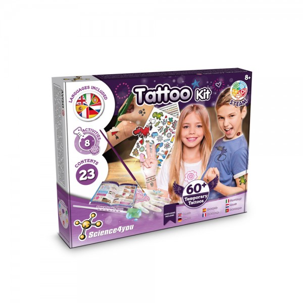 Tattoo Factory Kit I. Gioco educativo per bambini