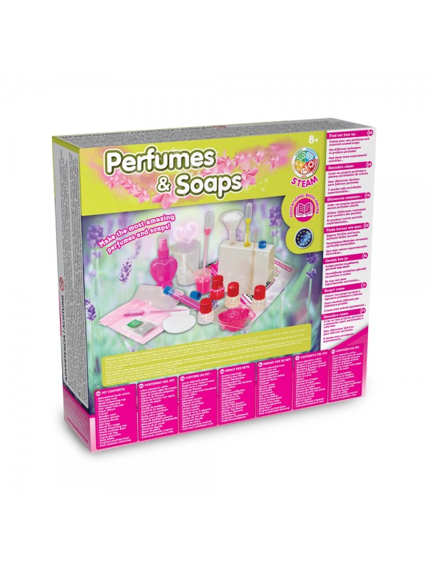 Perfume & Soap Factory Kit III. Gioco educativo sacchetto regalo in carta kraft (115 g/m²) Perfume & Soap Factory Kit III. Gioco educativo sacchetto regalo in carta kraft (115 g/m²)