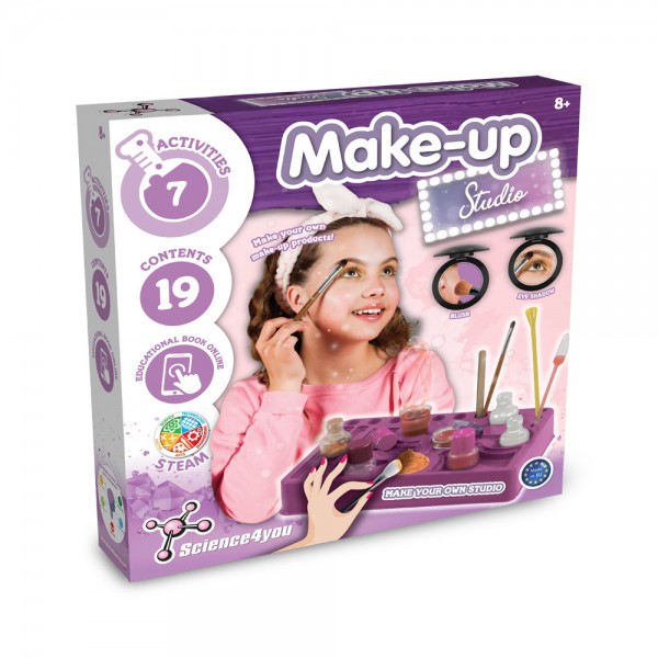 Makeup Studio Kit II. Kit educativo fornito con una borsa regalo pieghevole in 190T