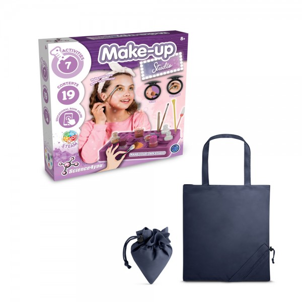 Makeup Studio Kit II. Kit educativo fornito con una borsa regalo pieghevole in 190T