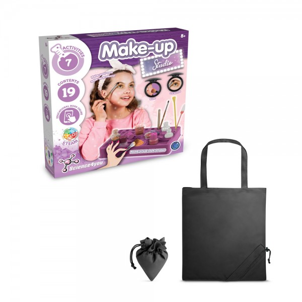 Makeup Studio Kit II. Kit educativo fornito con una borsa regalo pieghevole in 190T