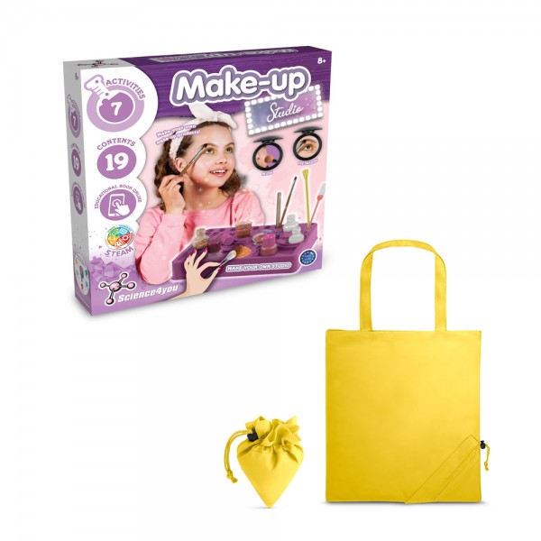 Makeup Studio Kit II. Kit educativo fornito con una borsa regalo pieghevole in 190T