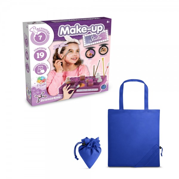 Makeup Studio Kit II. Kit educativo fornito con una borsa regalo pieghevole in 190T