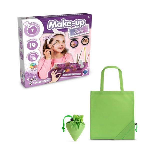 Makeup Studio Kit II. Kit educativo fornito con una borsa regalo pieghevole in 190T