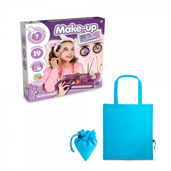 Makeup Studio Kit II. Kit educativo fornito con una borsa regalo pieghevole in 190T