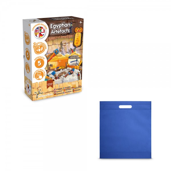 Ancient Egypt Excavation Kit IV. Gioco educativo fornito con un sacchetto regalo in tessuto non tessuto (80 g/m²)