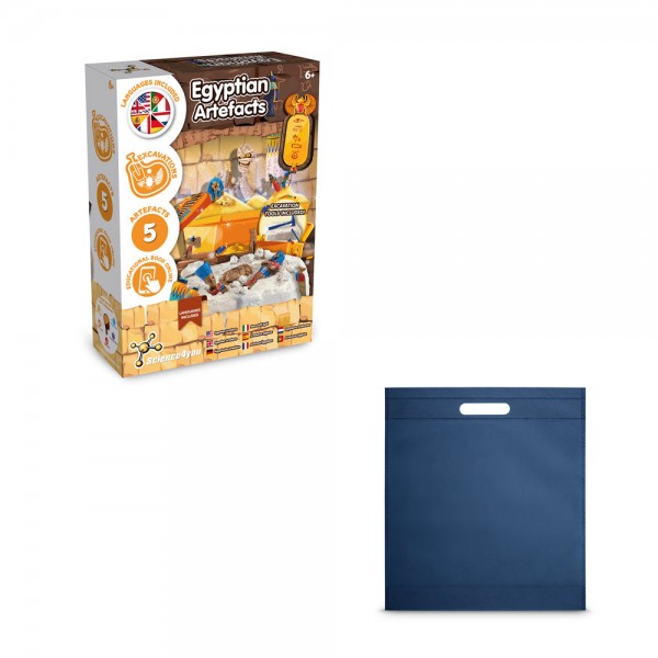 Ancient Egypt Excavation Kit IV. Gioco educativo fornito con un sacchetto regalo in tessuto non tessuto (80 g/m²)