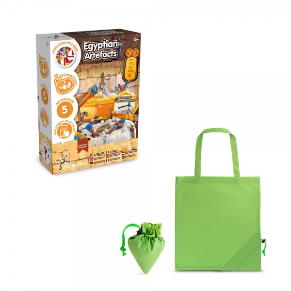 Ancient Egypt Excavation Kit V. Gioco educativo fornito con una borsa regalo pieghevole in 190T