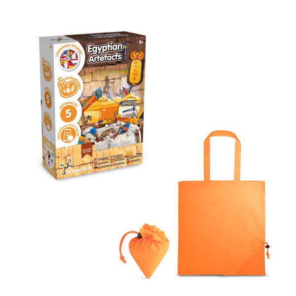 Ancient Egypt Excavation Kit V. Gioco educativo fornito con una borsa regalo pieghevole in 190T
