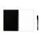 INFINITEBOOK LINED A5. Infinitebook con copertina flessibile e 15 pagine bianche stile lavagna bianca