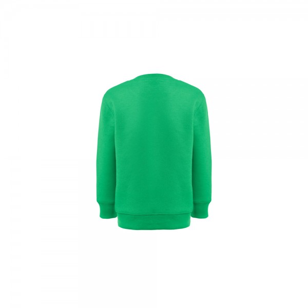 THC DELTA KIDS. Felpa per bambini in cotone riciclato e poliestere - Verde