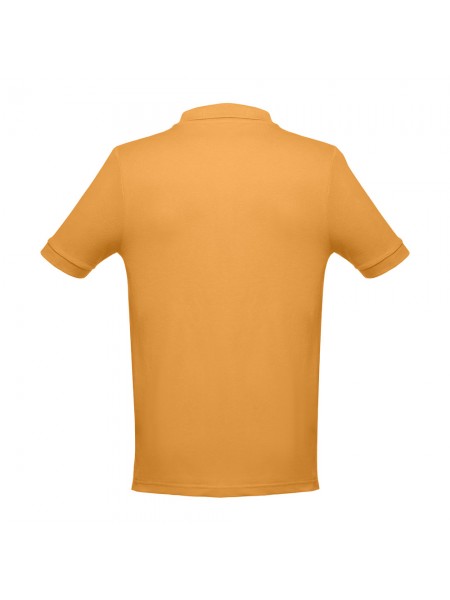 THC ADAM II. Polo da uomo in cotone a maniche corte - Giallo scuro THC ADAM II. Polo da uomo in cotone a maniche corte - Giallo scuro