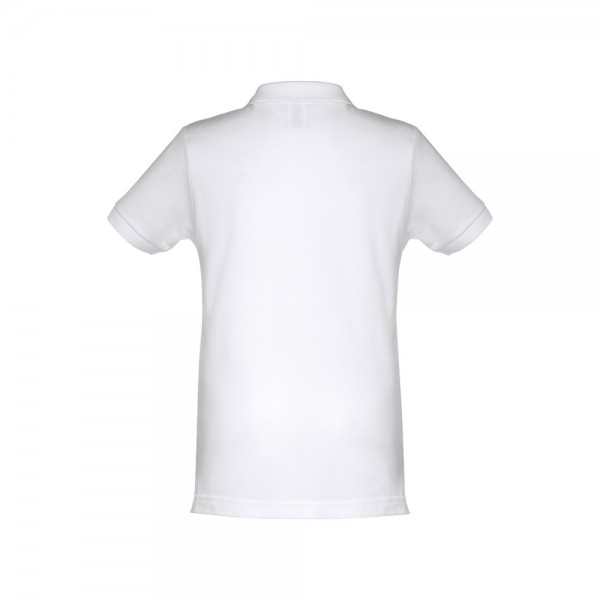 THC ADAM KIDS WH II. Polo a maniche corte per bambini (unisex). colore bianco - Bianco