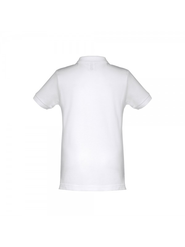 THC ADAM KIDS WH II. Polo a maniche corte per bambini (unisex). colore bianco - Bianco