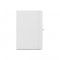 ANNE SUB. Quaderno A5 in poliestere riciclato (100% rPET) 300D, ideale per la personalizzazione tramite sublimazione
