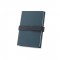 SANDERSON. Blocco note A5 in PU (riciclato al 50%) con due blocchi: pagine a righe e pagine bianche