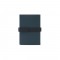 SANDERSON. Blocco note A5 in PU (riciclato al 50%) con due blocchi: pagine a righe e pagine bianche