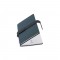 SANDERSON. Blocco note A5 in PU (riciclato al 50%) con due blocchi: pagine a righe e pagine bianche
