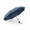 AIDEN. Ombrello da 21" in poliestere riciclato (100% rPET) pongee 190T, ripiegabile in 3 sezioni