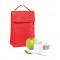 OSAKA. Borsa termica pieghevole 3 L in TNT (80 g/m²) - Rosso
