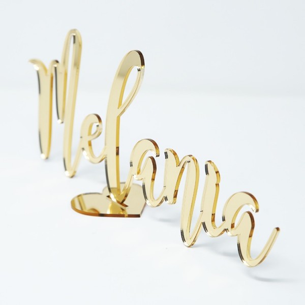 Scritta in Plexiglass Specchiato 3mm