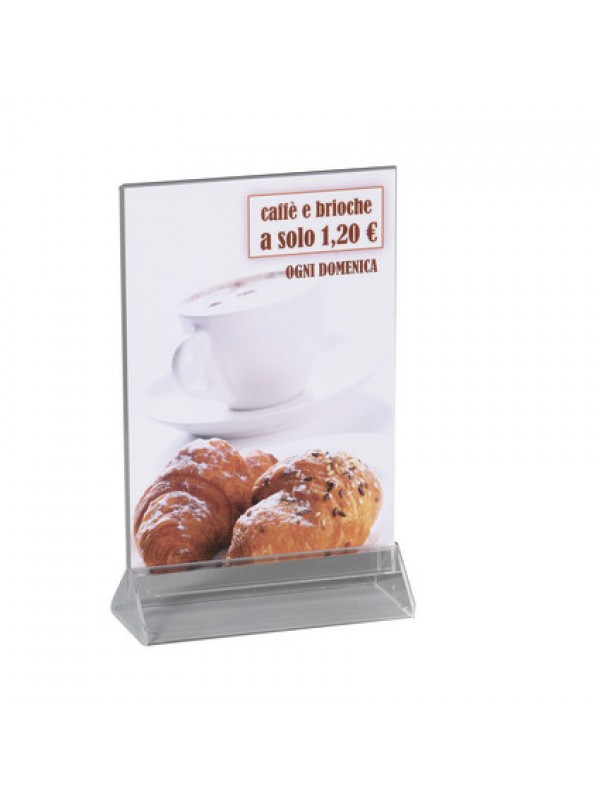 Espositore bifacciale A5 Espositore bifacciale A5