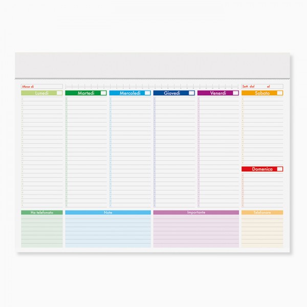 PLANNING MULTICOLOR