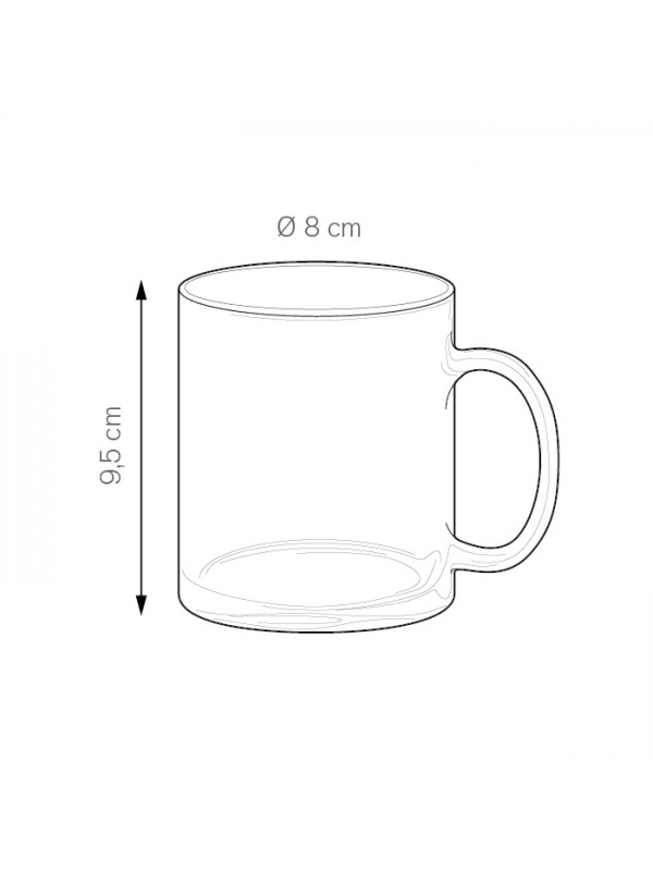 GLASS MUG